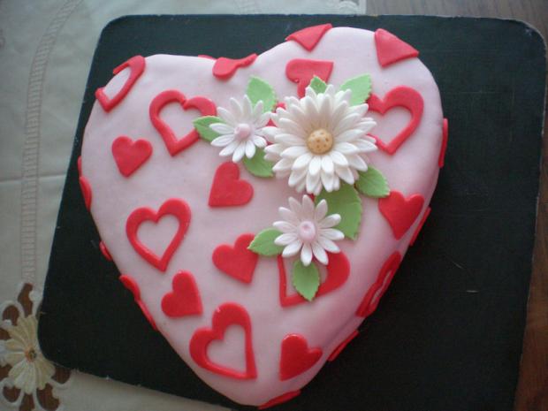 valentinske srdiecko 2, torta valentinske srdiecko 2, torta, alfilka, 1