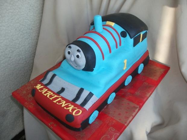 Tomas vlačik, torta, Torty autíčka, vláčiky Tomas vlačik, torta, Torty autíčka, vláčiky, Alenik, 1