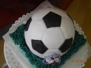 druhá futbalka, torta, Športové torty druhá futbalka, torta, Športové torty, ludhes, 1