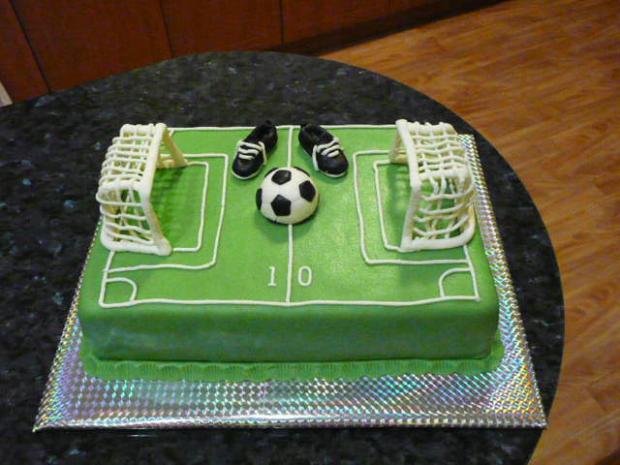 Fotbalové hřiště 3, torta, Športové torty, m.vecernikova, 1