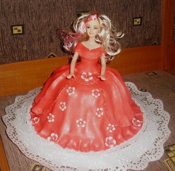 Tamarkina Barbie, torta, Torty pre dievčatá, SilviaZ, 1