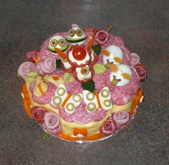 moja prvá slaná torta, torta, Slané torty, tortyjana, 1