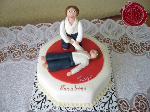 Aikido-bojové umenie, torta, Športové torty Aikido-bojové umenie, torta, Športové torty, lenkafab, 1