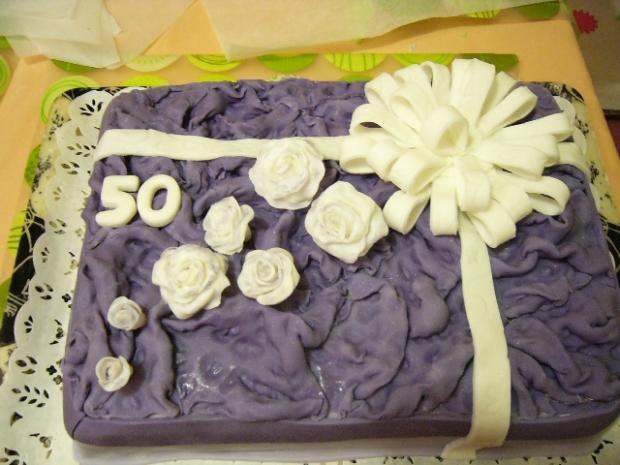 Darcek k 50-tke, torta, Narodeninové torty, malulinke, 1