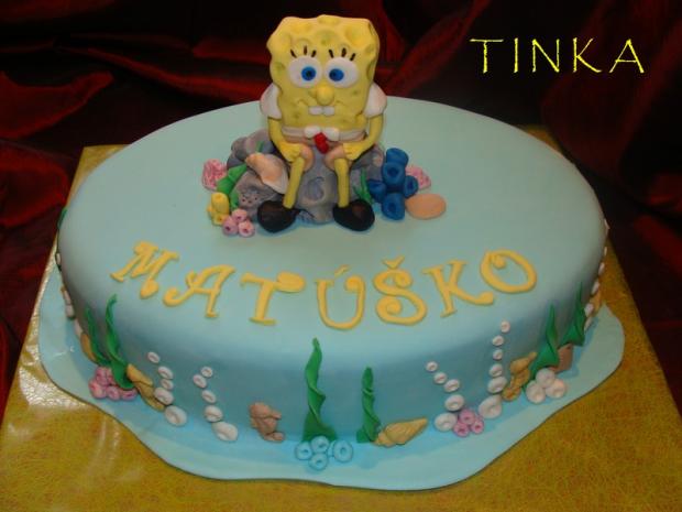 SPONGEBOB, torta, Rozprávkové torty SPONGEBOB, torta, Rozprávkové torty, Tinka, 1