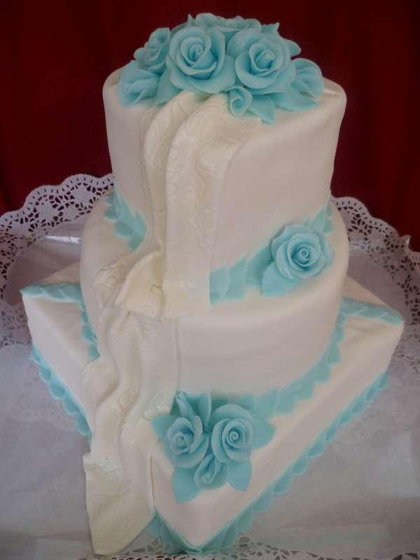 Modrá svadobná, torta, Svadobné torty Modrá svadobná, torta, Svadobné torty, Anca.B, 1
