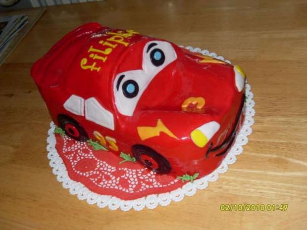 MC QUEEN PRE FILIPKA, torta, Torty autíčka, vláčiky, lubkarak, 1