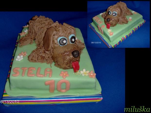 Stela--10--, torta, Torty so zvieratkami Stela--10--, torta, Torty so zvieratkami, miluška, 1