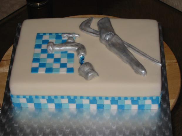 pre vodára, torta, Narodeninové torty, evikan, 1