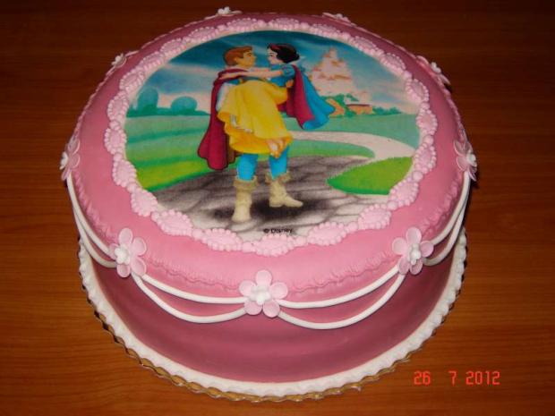Snehulienka, torta, Rozprávkové torty Snehulienka, torta, Rozprávkové torty, Macka, 1