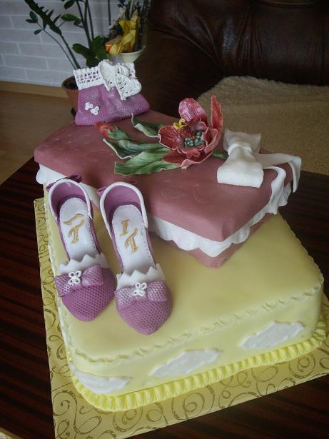 torta s topánkami, torta, Narodeninové torty torta s topánkami, torta, Narodeninové torty, Edka, 1