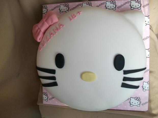 Hallo Kitty hlavička, torta, Rozprávkové torty, Alenik, 1
