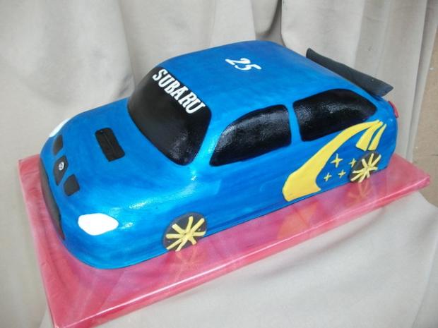 Subaru...o mesiac skor:-P, torta, Torty autíčka, vláčiky Subaru...o mesiac skor:-P, torta, Torty autíčka, vláčiky, Alenik, 1