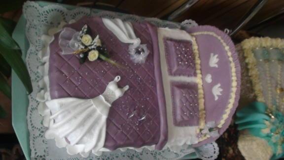 svadobna postel, torta, Svadobné torty, helka2342, 1