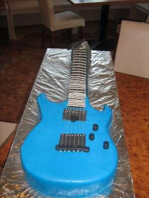 gitara, torta, Narodeninové torty, erika4051, 1