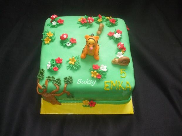 s tigrikom, torta, Rozprávkové torty s tigrikom, torta, Rozprávkové torty, buksy, 1
