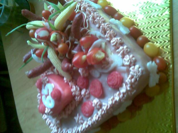 k narodeninam na zelanie, torta, Slané torty, lubicadubovcova, 1