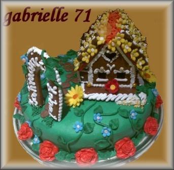 perníková chaloupka, torta, Narodeninové torty perníková chaloupka, torta, Narodeninové torty, gabrielle71, 1