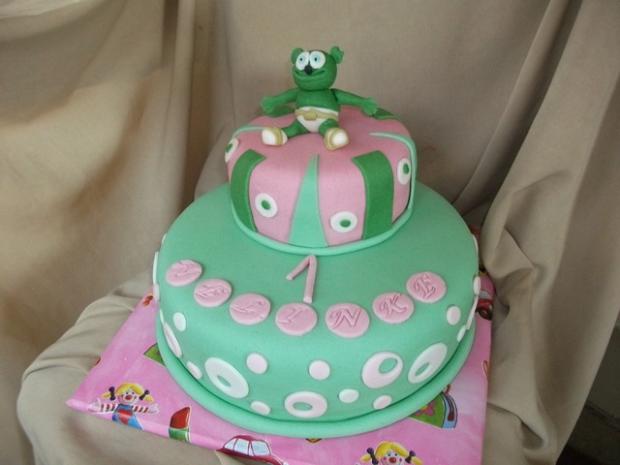 Gumi macko..., torta, Rozprávkové torty, Alenik, 1
