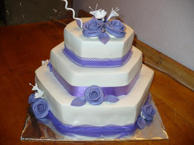 svadobna s ruzami, torta, Svadobné torty, matatara, 1