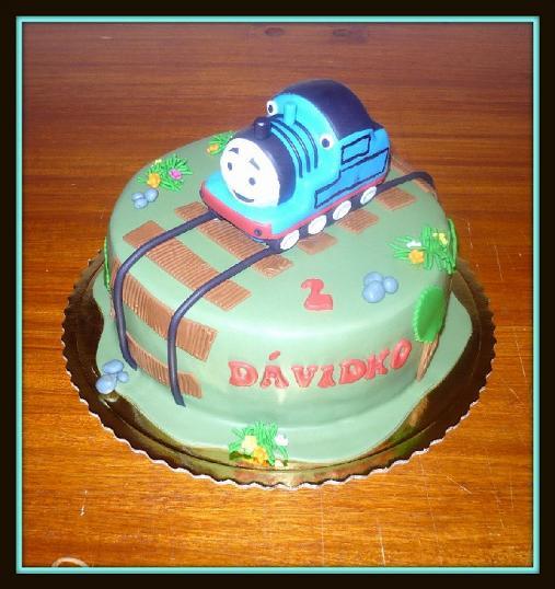 Vlacik Tomas, torta, Torty autíčka, vláčiky, cistko, 1