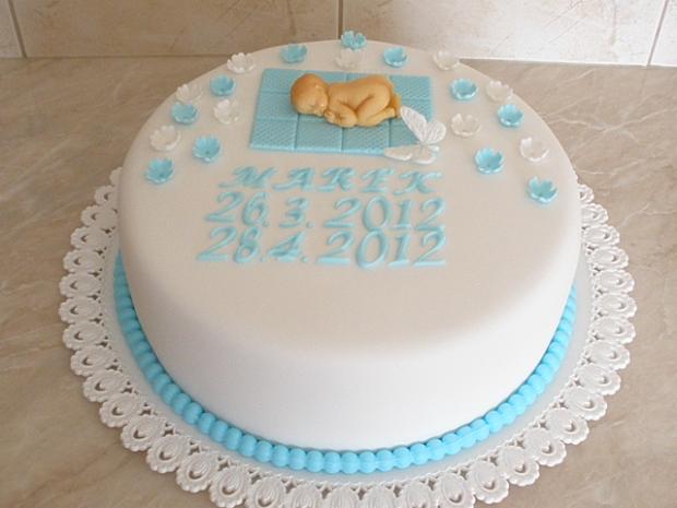 Pre Mareka, torta, Torty na krstiny Pre Mareka, torta, Torty na krstiny, Iveta Barlíková, 1