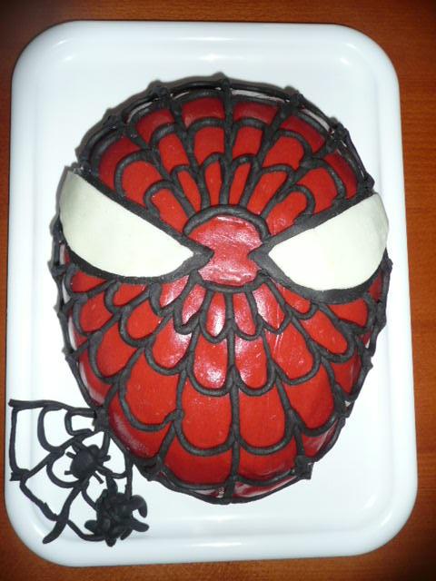 Spiderman, torta, Rozprávkové torty, m.vecernikova, 1