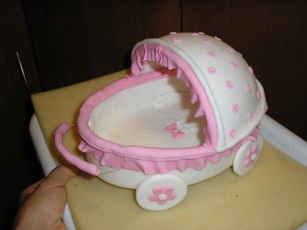 kočík, torta, Ozdoby na torty kočík, torta, Ozdoby na torty, olafka, 1