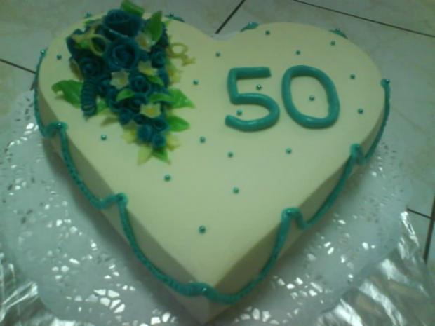 Srdce na 50, torta, Narodeninové torty Srdce na 50, torta, Narodeninové torty, Pettusa, 1