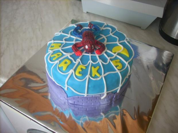 spiderman, torta, Rozprávkové torty, rrenicka, 1