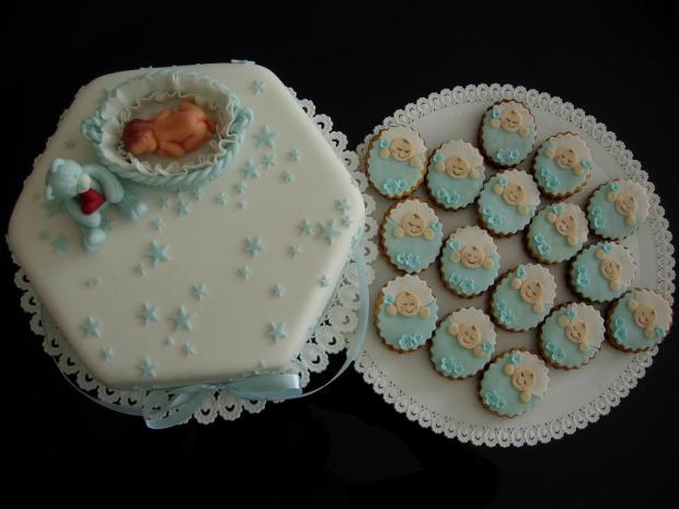 Krstinová + bábätká, torta, Torty na krstiny Krstinová + bábätká, torta, Torty na krstiny, Klaubok, 1