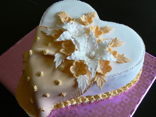 svadobná, torta, Svadobné torty, Nadežda Pištová, 1