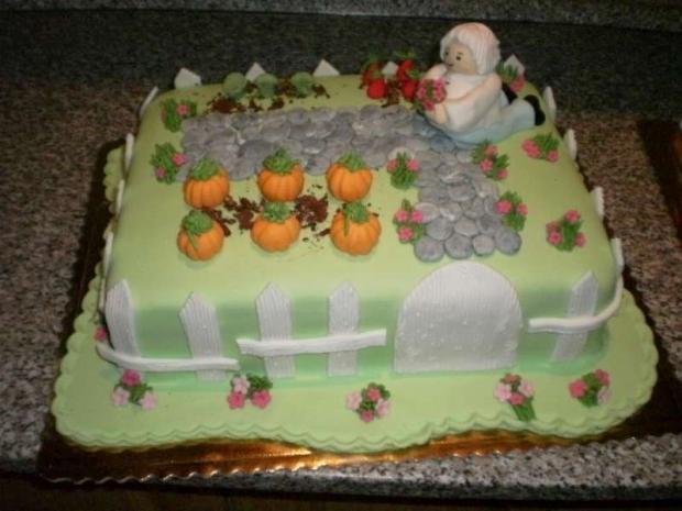 Záhradka, torta, Narodeninové torty Záhradka, torta, Narodeninové torty, Janka.S, 1
