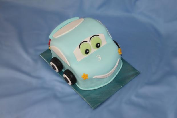 Autíčko mini, torta, Torty autíčka, vláčiky, Marcela_SNV, 1