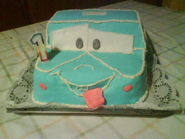 autíčko, torta, Torty autíčka, vláčiky, Blaza, 1