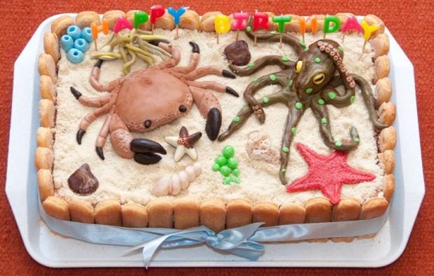 morska, torta, Torty so zvieratkami, samko, 1