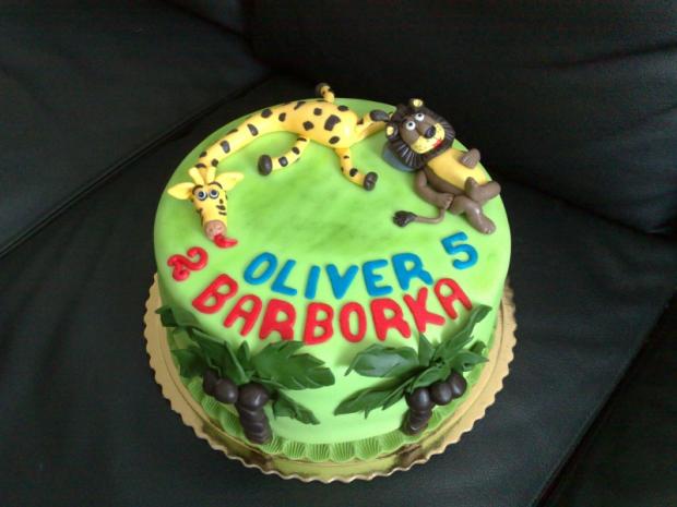 Madagaskar v malom, torta, Rozprávkové torty Madagaskar v malom, torta, Rozprávkové torty, Stelka33, 1