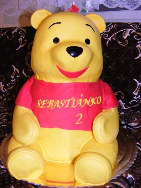 macko PU, torta, Rozprávkové torty macko PU, torta, Rozprávkové torty, Zuzana103, 1