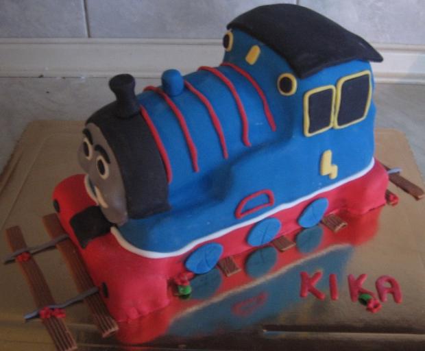 vlacik Thomas, torta, Torty autíčka, vláčiky vlacik Thomas, torta, Torty autíčka, vláčiky, adka17, 1