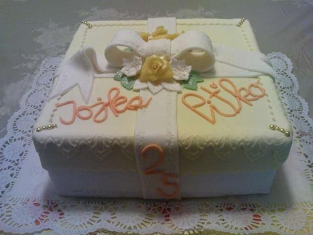 na výročie svadby, torta na výročie svadby, torta, GABIKA SZ., 1