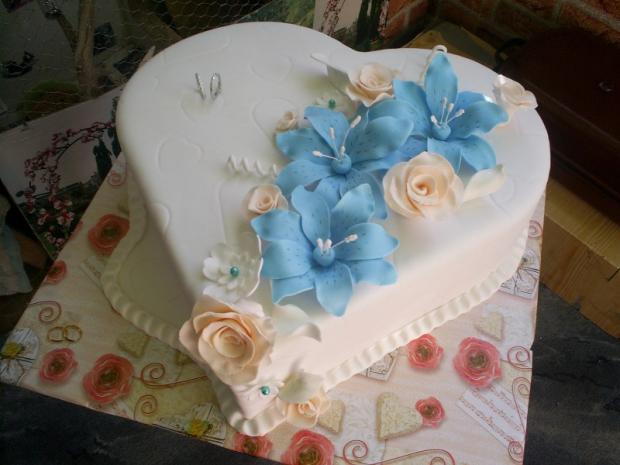 Svadobne srdiecko, torta, Svadobné torty Svadobne srdiecko, torta, Svadobné torty, olinockaaa, 1