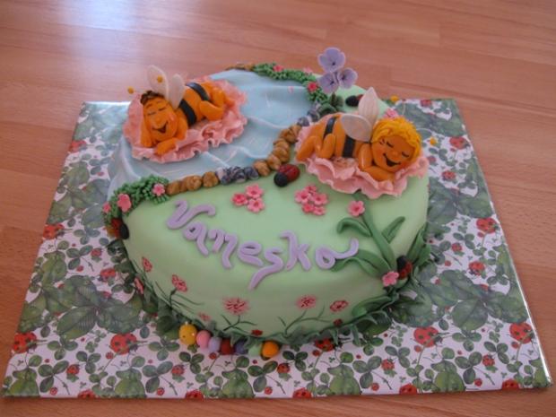 včielka mája , torta, Rozprávkové torty, monika rosi, 1