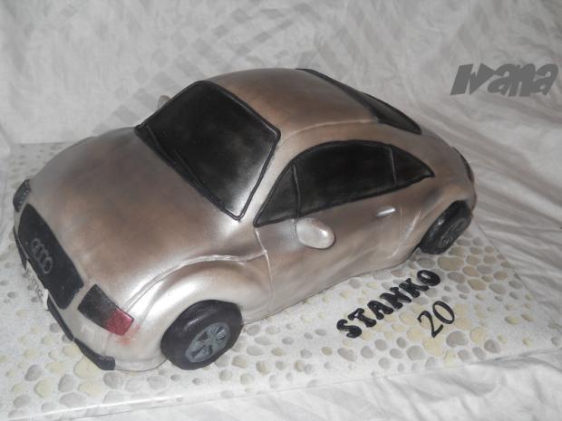 Audi TT, torta, Narodeninové torty Audi TT, torta, Narodeninové torty, Ivana111111, 1