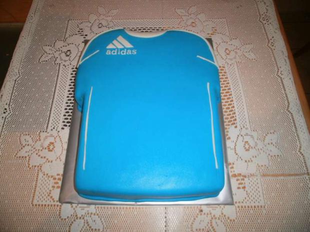 Dres Adidas, torta, Športové torty Dres Adidas, torta, Športové torty, Zdenci, 1