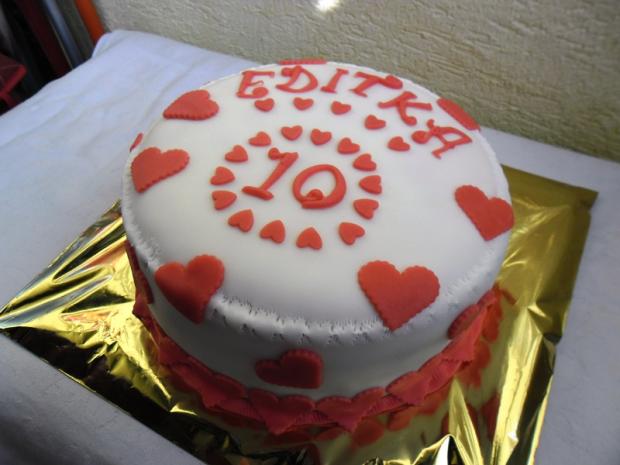 Detská srdiečkova torta, torta, Ostané torty pre deti Detská srdiečkova torta, torta, Ostané torty pre deti, Lubica67, 1