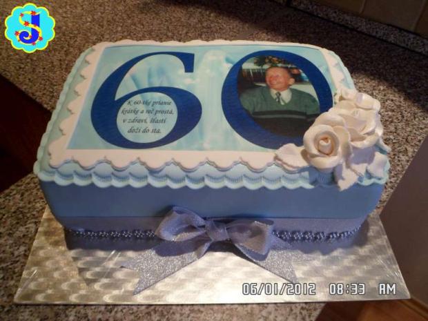 Narodeninová na 60, torta, Narodeninové torty Narodeninová na 60, torta, Narodeninové torty, Janka.S, 1