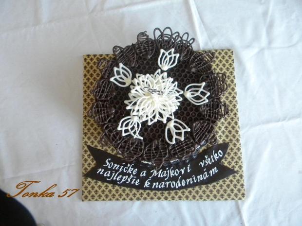 čokoládová, torta, Čokoládové torty čokoládová, torta, Čokoládové torty, Tonka 57, 1