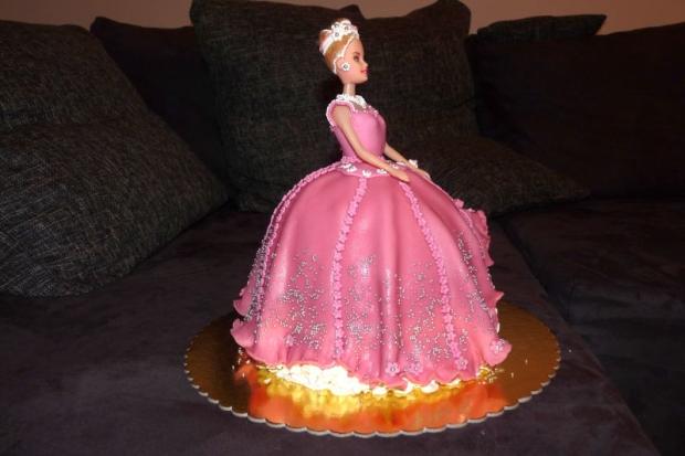 moja prvá barbie iny pohlad, torta, Torty pre dievčatá, martazdar, 1
