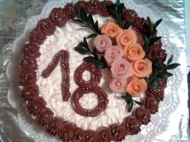 pre dcéru na 18 - tku, torta, Narodeninové torty, Zuzana D., 1