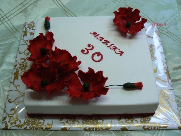 Divé maky, torta, Narodeninové torty, simasa, 1
